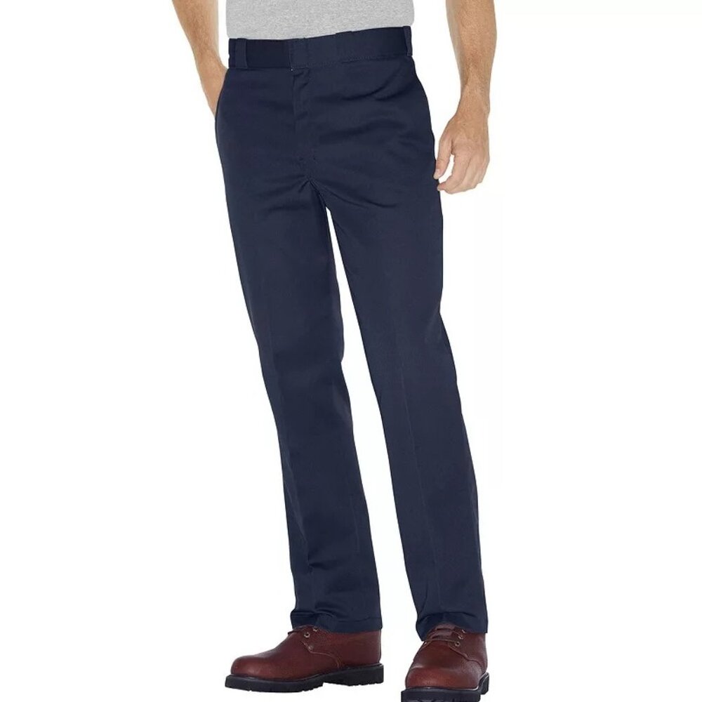 Dickies Men's Original 874 Work Pant 44W X 32L Dark Navy NWT‎ durable classic